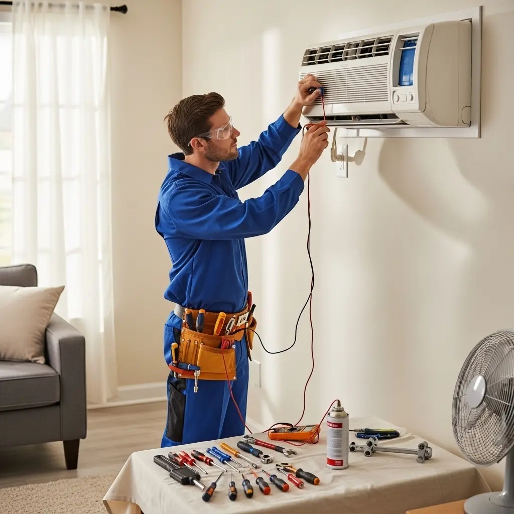 Akyazı Profilo Profilo klima gaz dolumu ve bakım – Enerji verimliliği artırıldı. - Teknik servis örneği